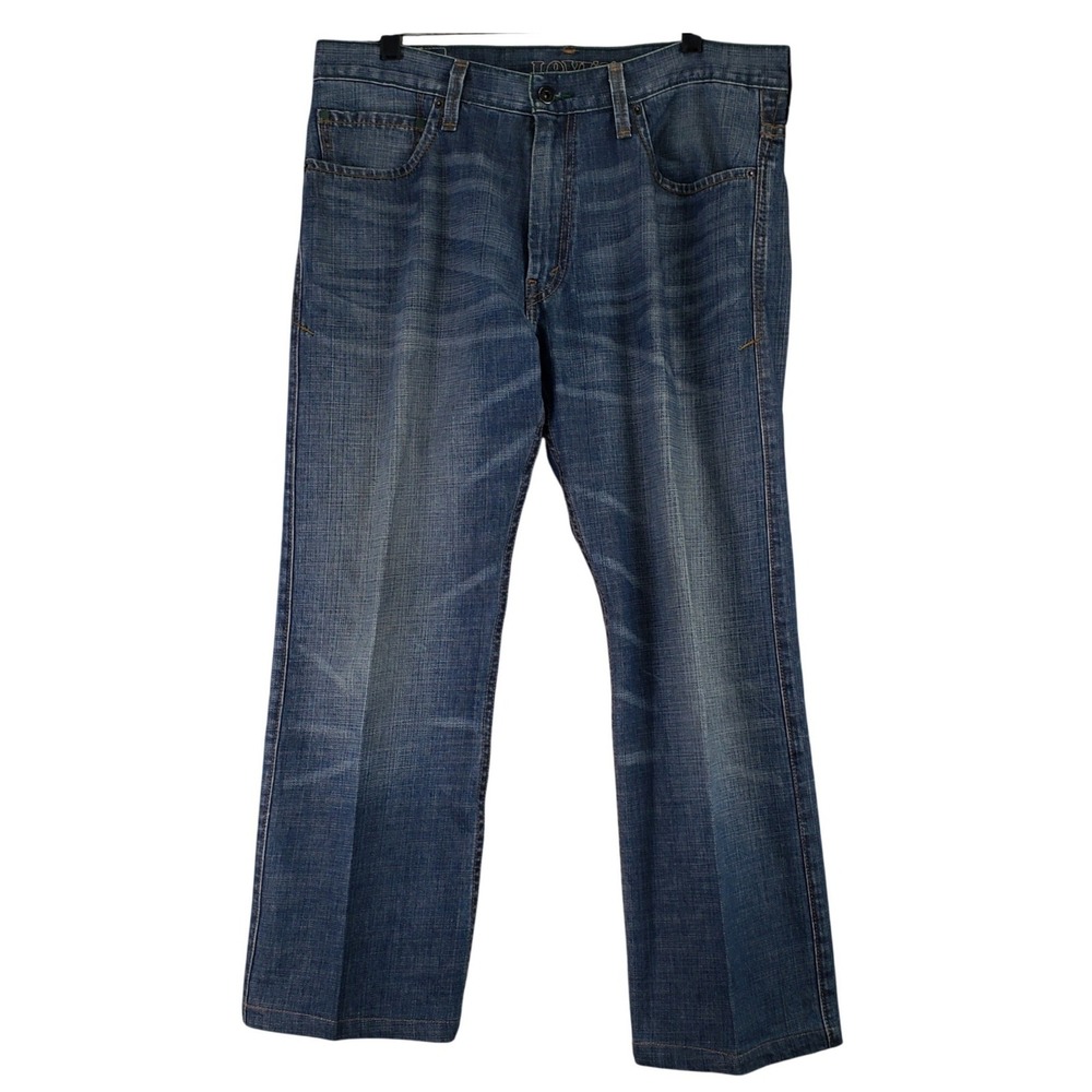 Levi's 539 Vintage Straight Jeans Mens 34x30 (Fits 36x26) Blue Denim Casual Y2K